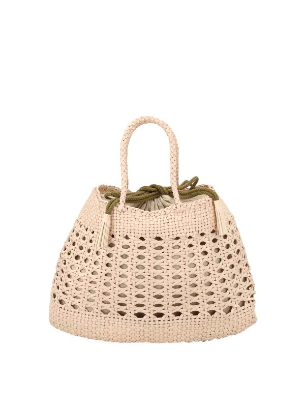 DRAGON DIFFUSION: Handtaschen - Shopper - Beige
