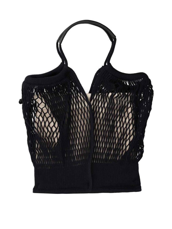 HEREU: Sacs à main - Sac Cabas - Noir