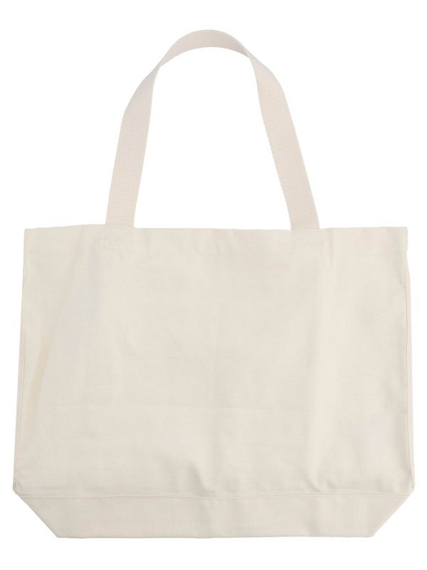 The Best Shops MAISON KITSUNÉ: Handtaschen - Shopper - Weiß