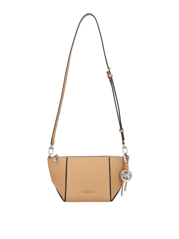 Michael Michael Kors: クロスボディバッグ - クロスボディバッグ - ベージュ