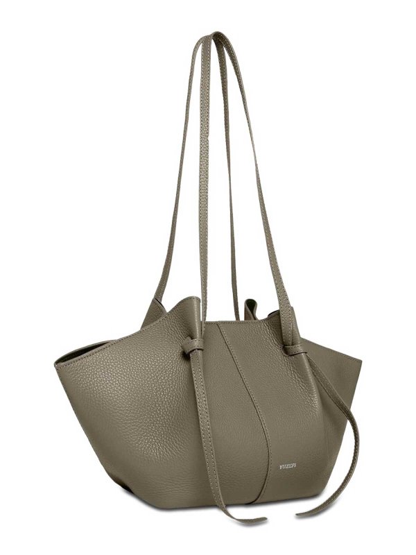 YUZEFI: Handtaschen online - Shopper - Grau