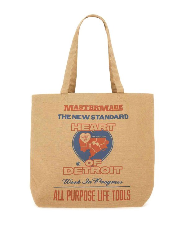 CARHARTT: Handtaschen - Shopper - Beige