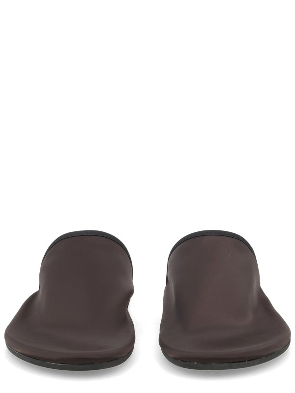 The Best Shops ALYSI: flat shoes - Satin Mules