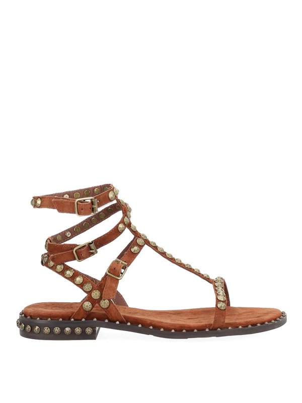 ASH: Sandalen - Sandalen - Braun