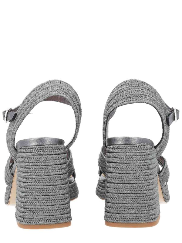 サンダル - 銀 shop online: CASTANER