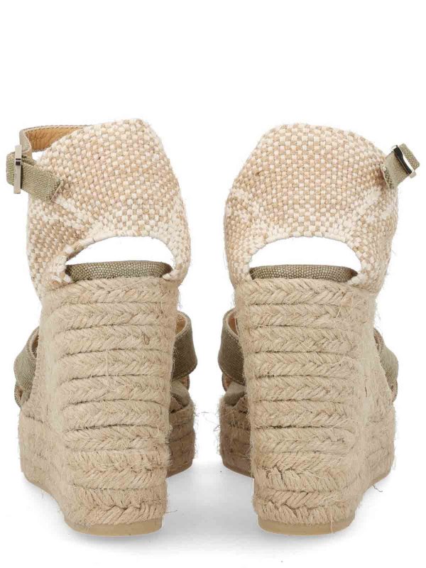 エスパドリーユ - 緑 shop online: CASTANER
