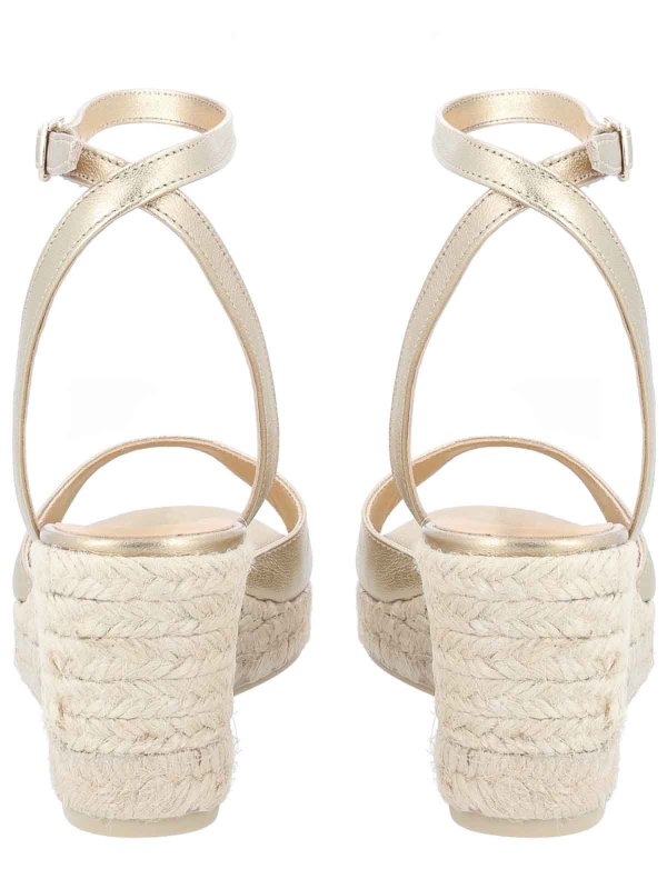 Sandales - Or shop online: CASTANER