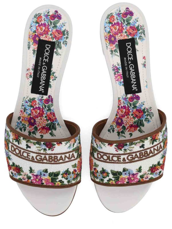 DOLCE & GABBANA buy online サンダル - 白