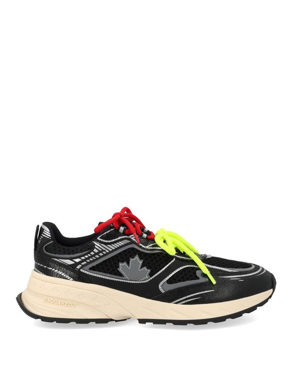 DSQUARED2: Chaussures de sport - Baskets - Noir