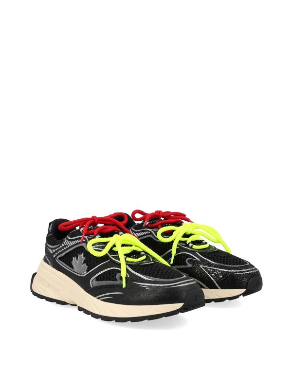 DSQUARED2: Chaussures de sport online - Baskets - Noir