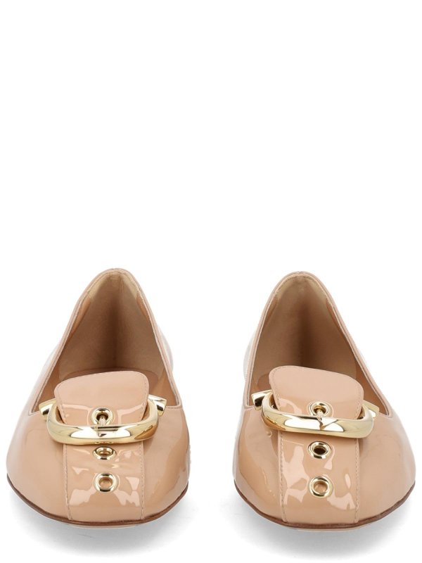 The Best Shops SALVATORE FERRAGAMO: フラットシューズ - フラットシューズ - ベージュ