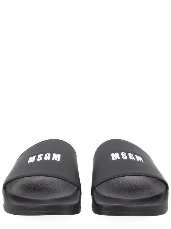 The Best Shops m.s.g.m.: flat shoes - Slide With Logo