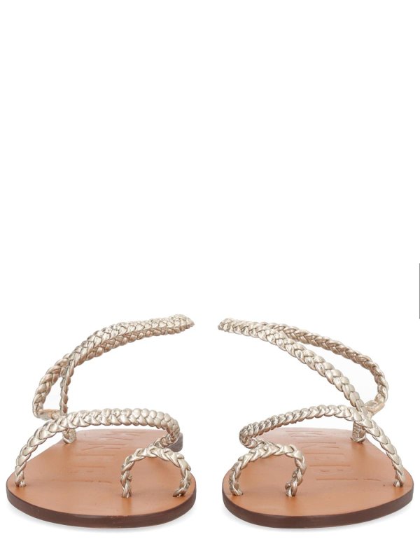 The Best Shops MANEBI: Ballerines - Argent