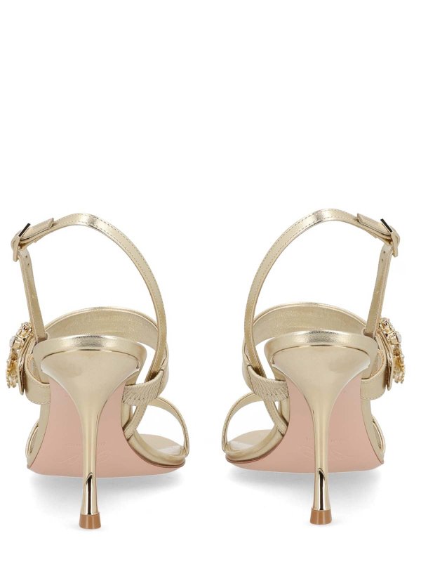 サンダル - 金 shop online: ROGER VIVIER