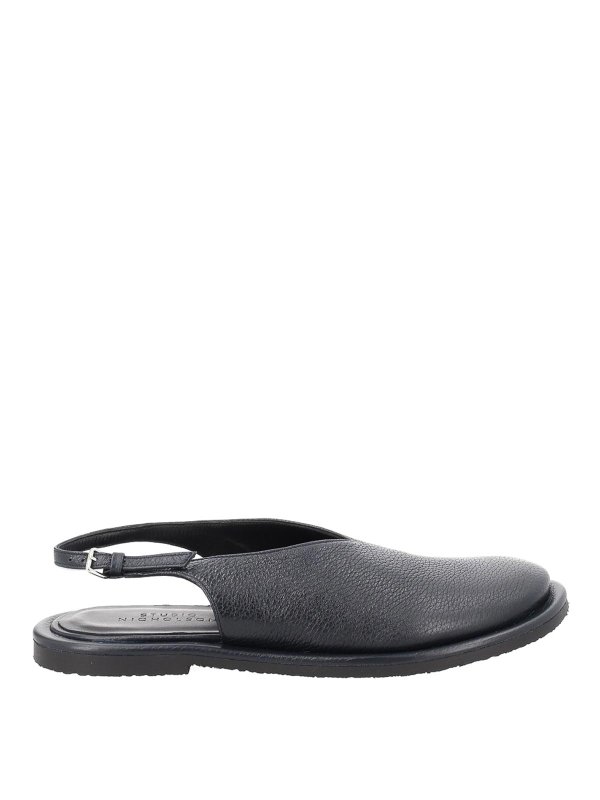 STUDIO NICHOLSON: flat shoes - Sandalo Slingback