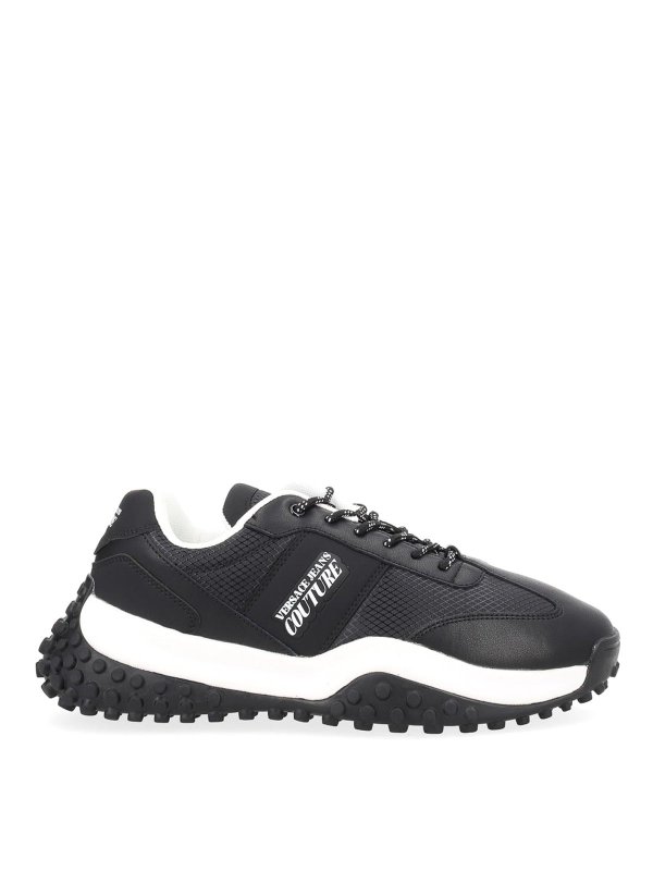 VERSACE JEANS: Chaussures de sport - Baskets - Noir