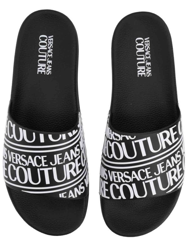 VERSACE JEANS buy online フラットシューズ - 黒