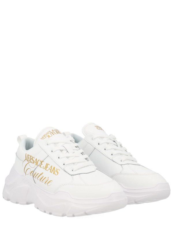 VERSACE JEANS: Chaussures de sport online - Baskets - Blanc