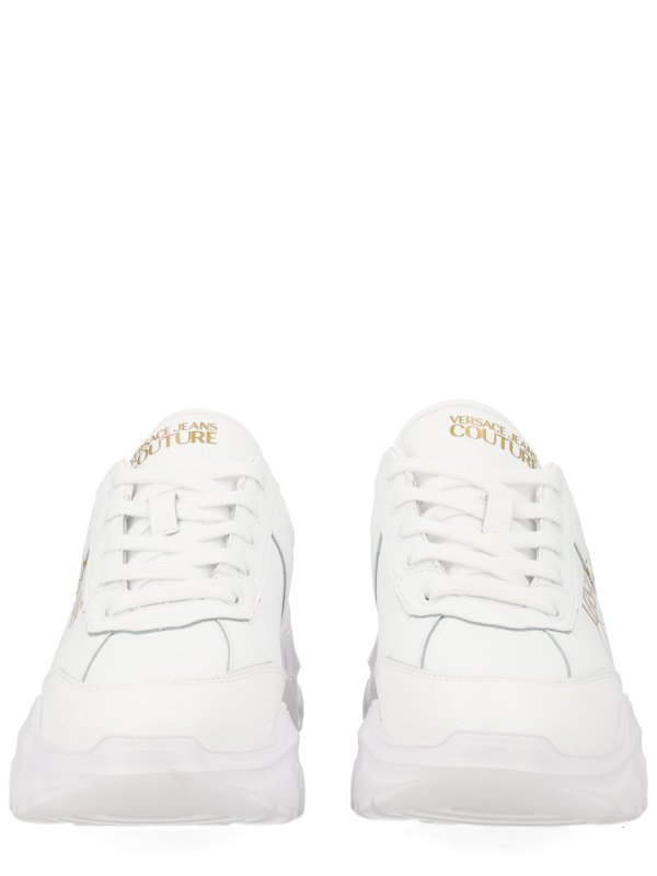 The Best Shops VERSACE JEANS: Baskets - Blanc