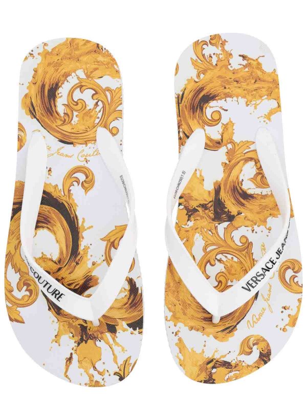 The Best Shops VERSACE JEANS: サンダル - 白