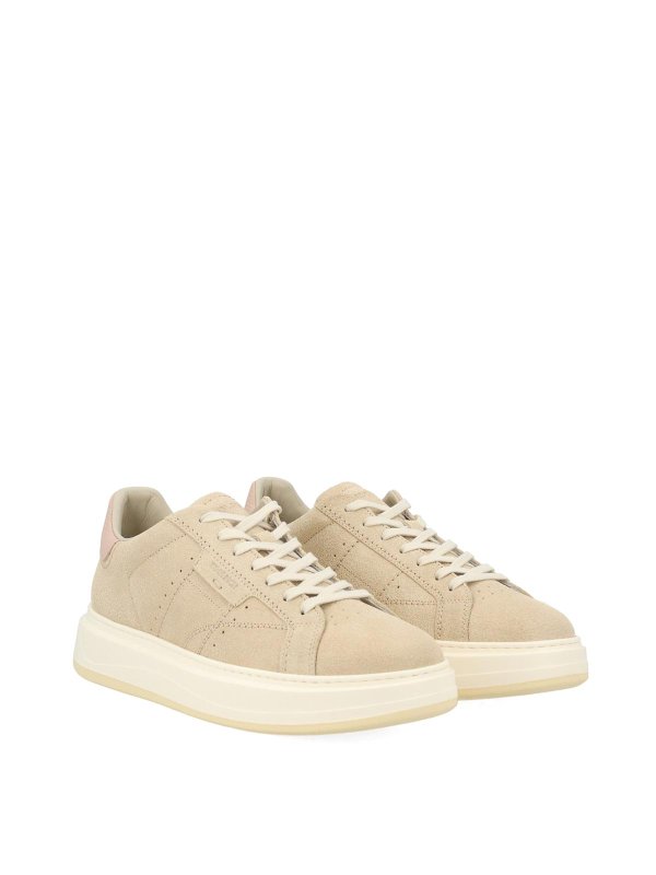 WOOLRICH: trainers online - Leather Sneaker