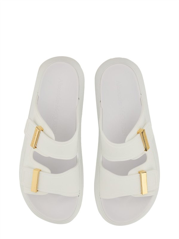 The Best Shops ALEXANDER MCQUEEN: Sandalen - Weiß
