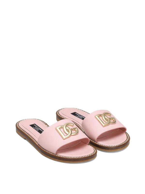 DOLCE & GABBANA: ballerine online - Ciabatta Con Logo