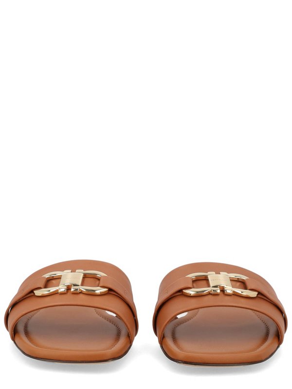 The Best Shops SALVATORE FERRAGAMO: フラットシューズ - フラットシューズ - ライトブラウン