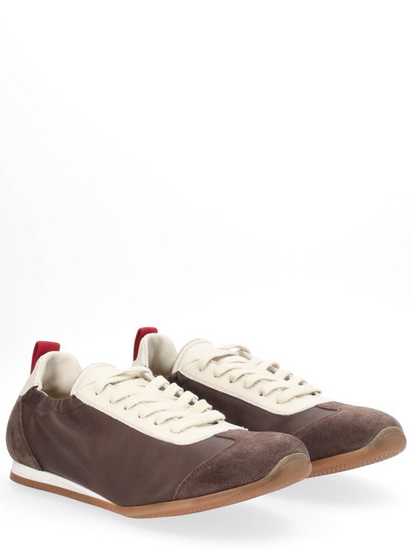 UMA WANG: Chaussures de sport online - Baskets - Marron