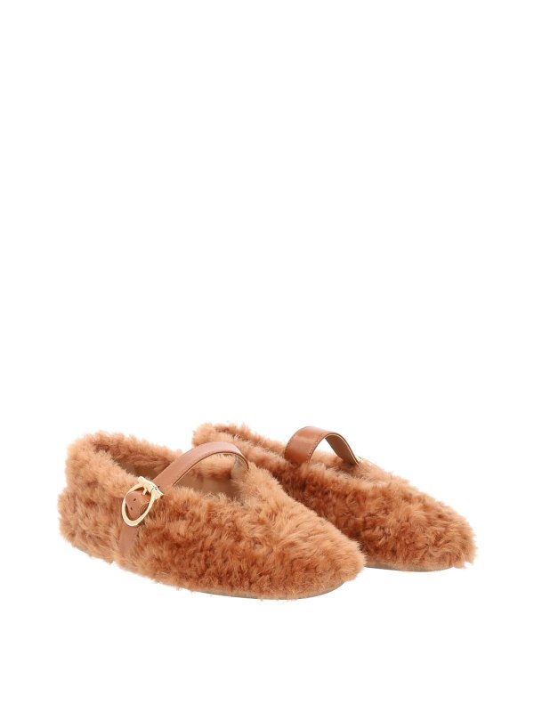SALVATORE FERRAGAMO: フラットシューズ online - フラットシューズ - ベージュ