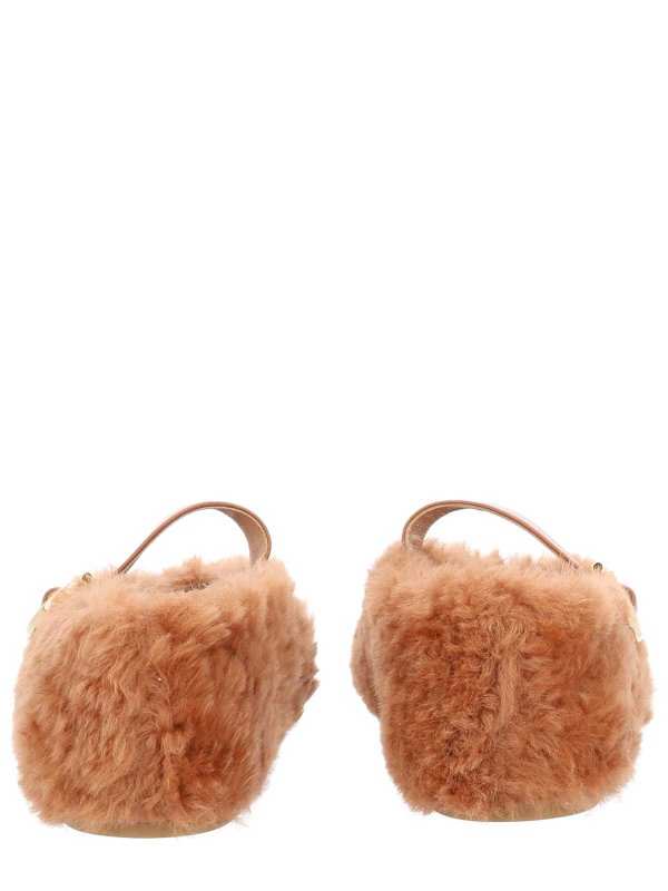 SALVATORE FERRAGAMO buy online フラットシューズ - ベージュ