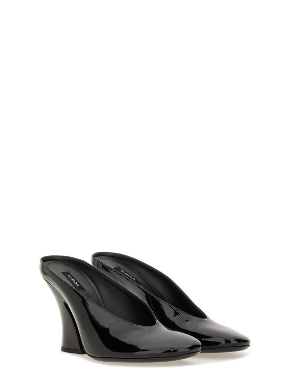 GIVENCHY: court shoes online - Sculpted Leather Pumps