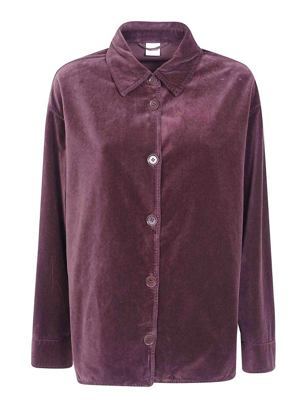 ASPESI: casual jackets - Velvet Classic Jacket