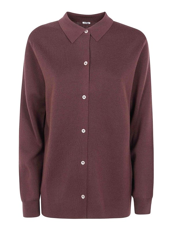 ASPESI: polo shirts - Polo Neck Sweater