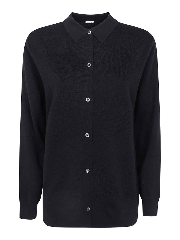 ASPESI: Poloshirts - Poloshirt - Schwarz