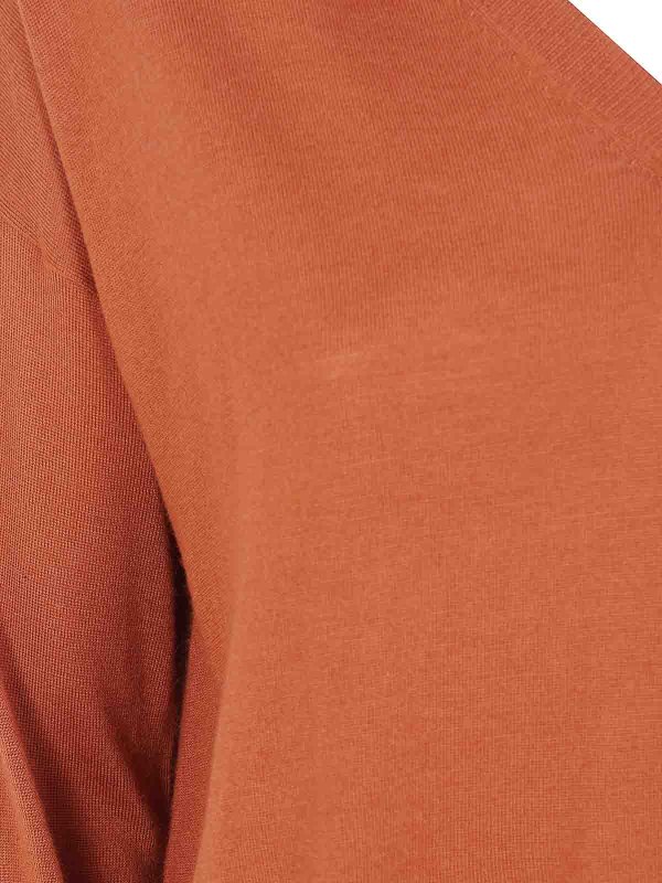 The Best Shops ASPESI: Col en V - Pull À Col V - Orange
