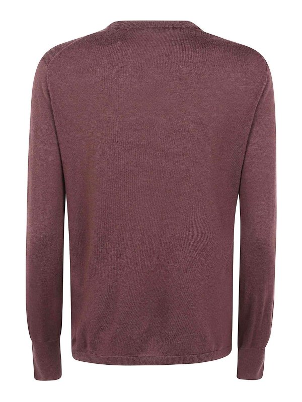 ASPESI: Pull col rond online - Pull Col Rond - Marron