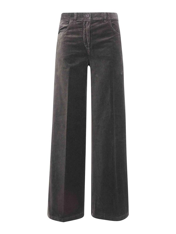 ASPESI: Pantalons casual online - Pantalons Décontractés - Vert