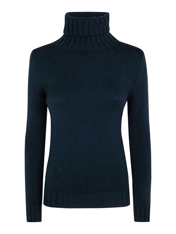 BASE: Cuellos altos y polos - Suéter Con Cuello Alto - Verde