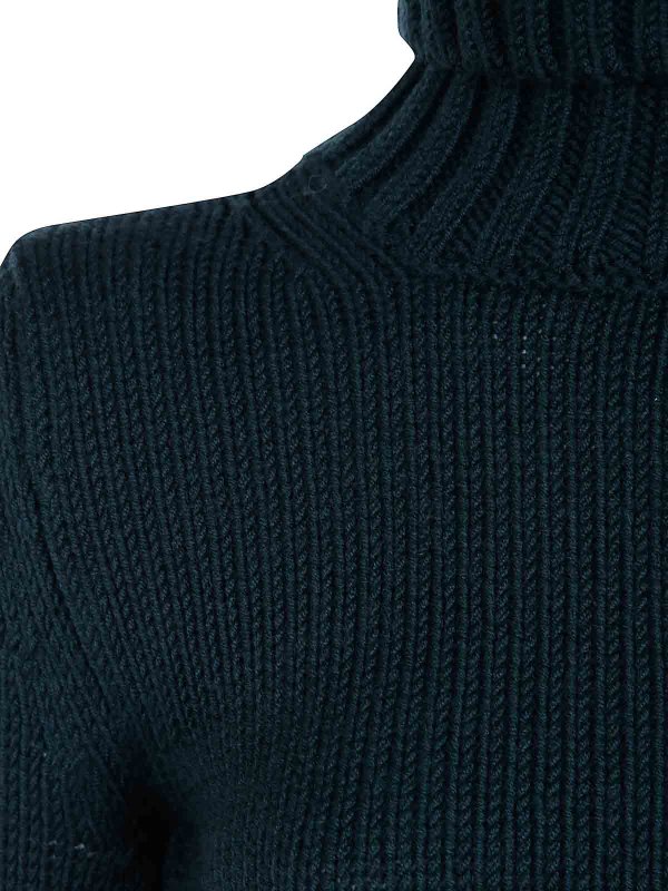 The Best Shops BASE: Cuellos altos y polos - Suéter Con Cuello Alto - Verde