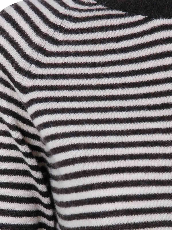 The Best Shops BASE: crew necks - Striped Round Neck Sweater