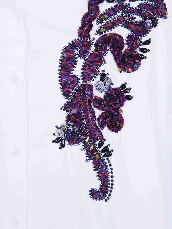 The Best Shops DRIES VAN NOTEN: Camisas - Camisa - Blanco