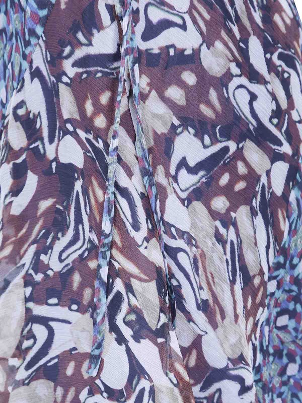 The Best Shops DRIES VAN NOTEN: ロングシャツ - ロングスカート - マルチカラー