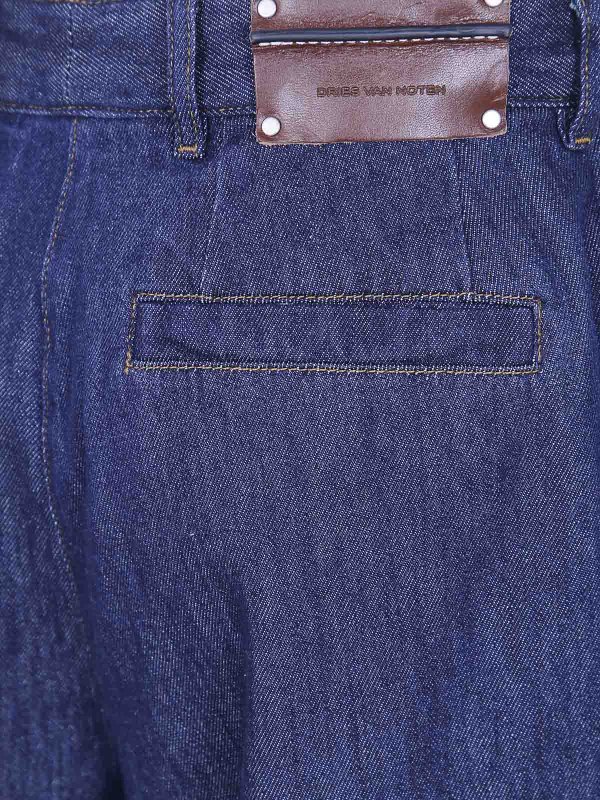 The Best Shops DRIES VAN NOTEN: Jeans Rectos - Vaqueros Rectos - Azul