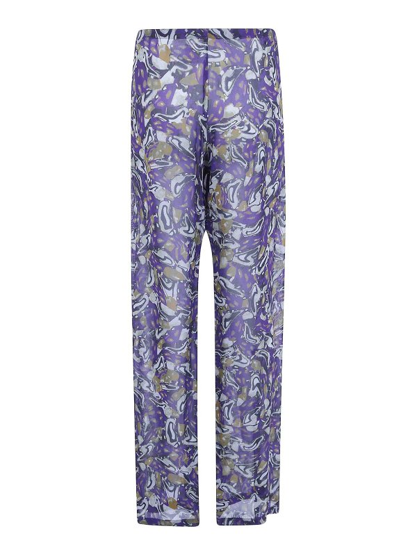 DRIES VAN NOTEN: カジュアルトラウザー online - カジュアルパンツ - マルチカラー