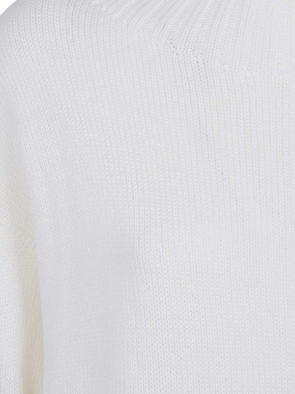 The Best Shops DRUMOHR: Col roulé & Col polo - Pull Col Roulé - Blanc