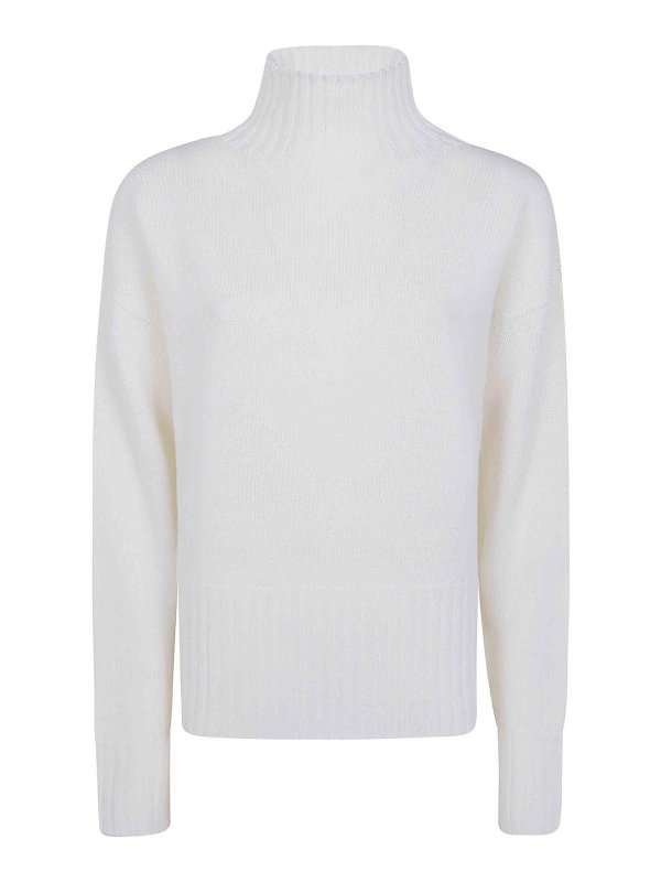 DRUMOHR: Pull col rond - Pull Col Rond - Blanc