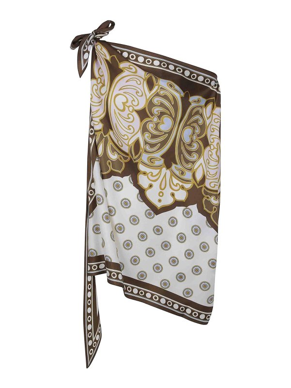 LA DOUBLEJ: Top e canotte - Foulard completo