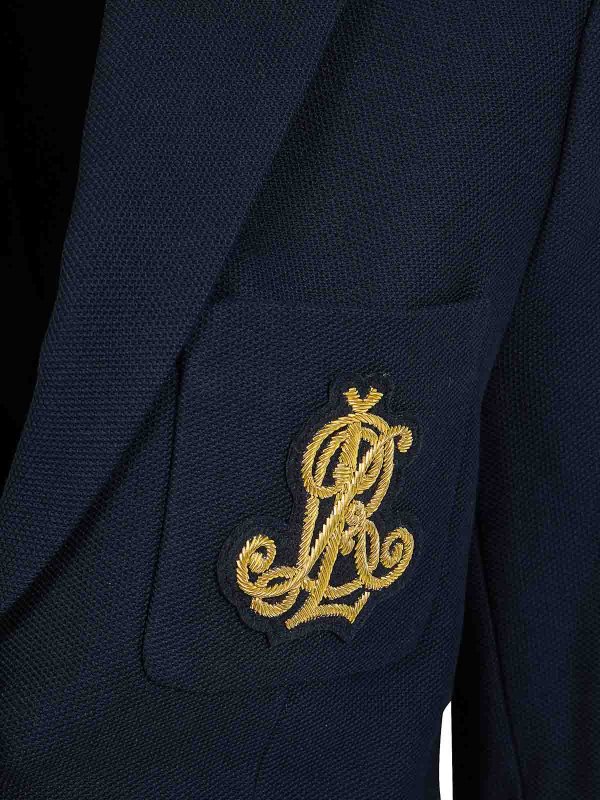 The Best Shops LAUREN RALPH LAUREN: カジュアルジャケット - カジュアルジャケット - ブルー