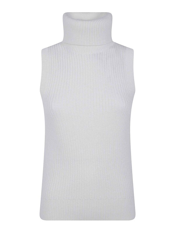 MICHAEL KORS: Col roulé & Col polo - Pull Col Roulé - Blanc